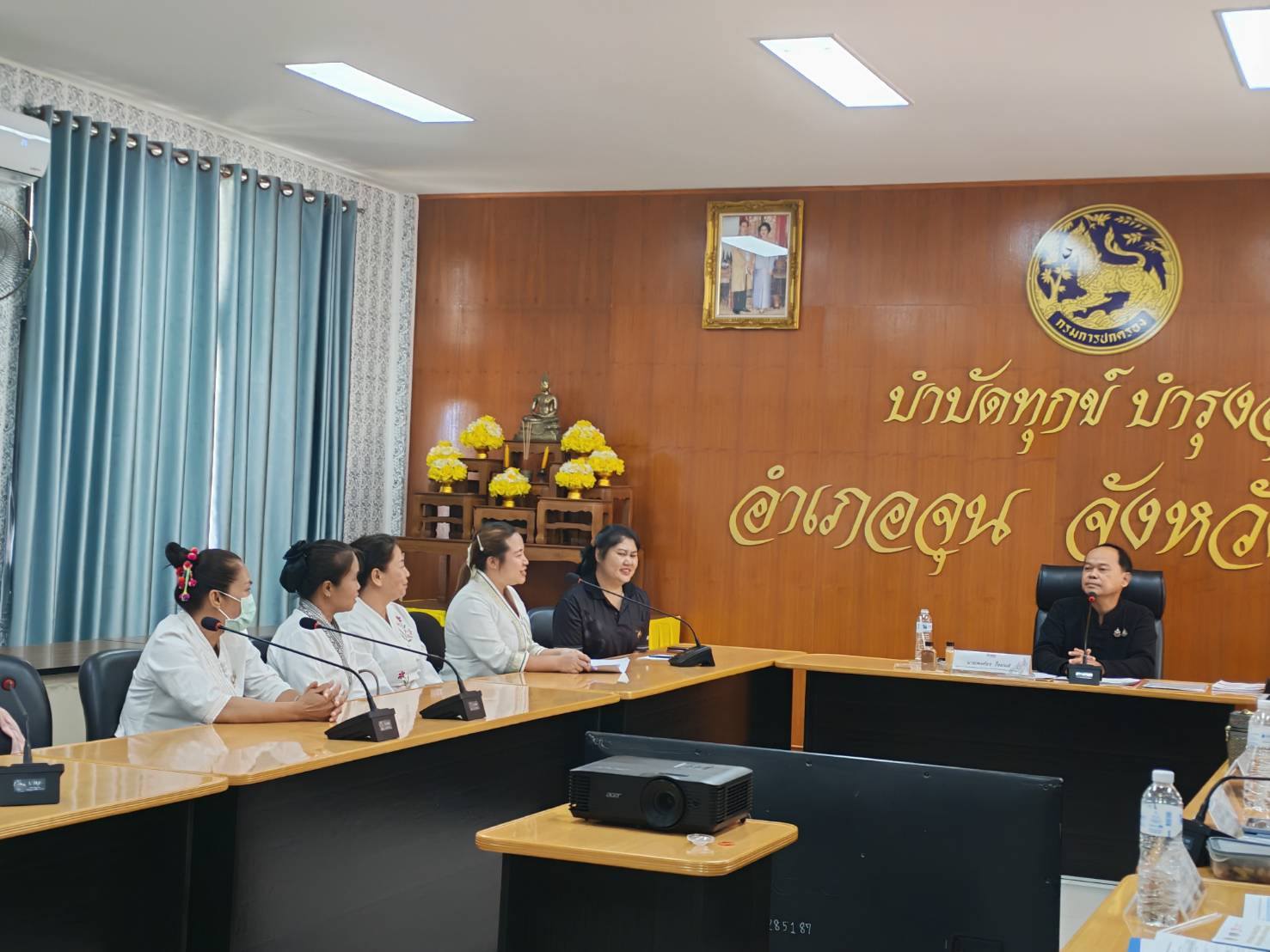 🦚 สพอ.จุน ร่วมการคัดเลือกประกวดคนกองทุนพัฒนาบทบาทสตรี ประเภทคณะทำงานขับเคลื่อนกองทุนพัฒนาบทบาทสตรี ประจำปี 2569 🦚